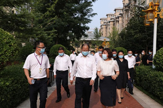 廊坊市委书记王立彤莅临腾博汇官网金色年华康健养护中心考察调研